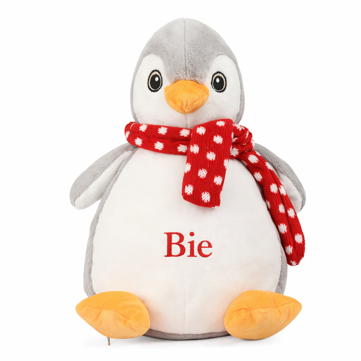 Geboorteknuffel met naam en/of geboortedetails - Borduren Caro B Make It Yours