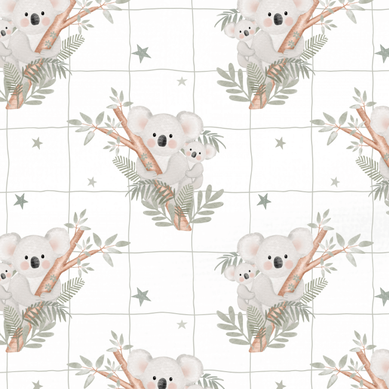 Handgemaakt babydeken met safariediertjes & naam – Stel zelf je babydeken samen Caro B Handmade