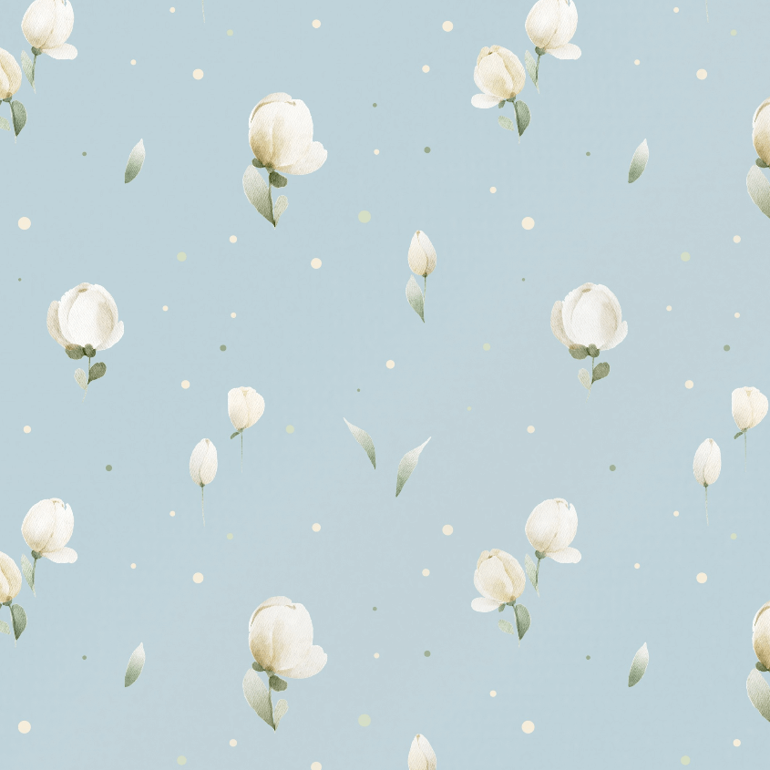 Handgemaakt babydeken met bloemen & naam – Stel zelf je babydeken samen Caro B Handmade