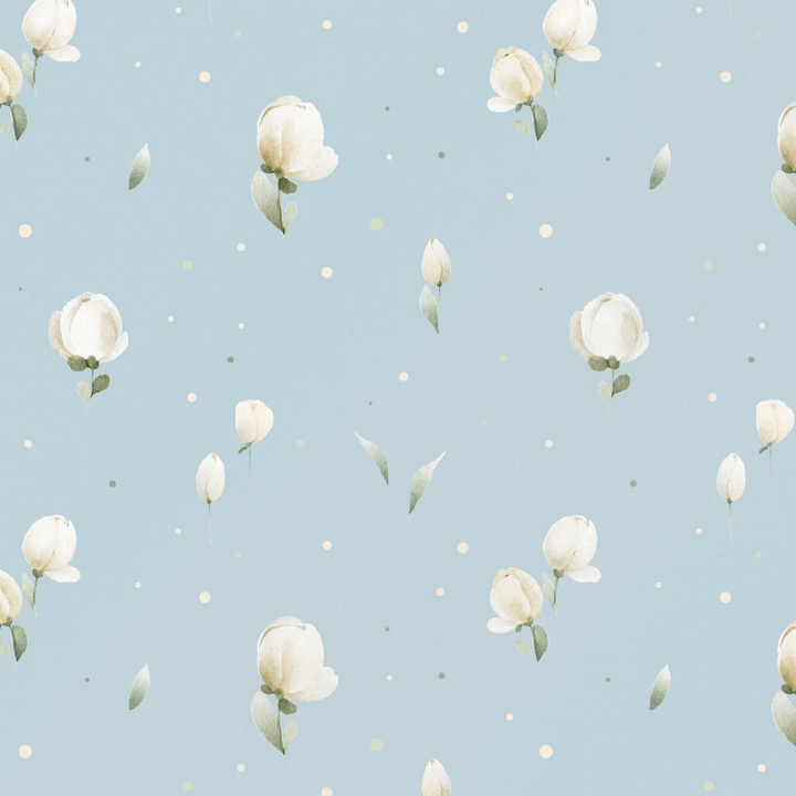 Handgemaakt babydeken met bloemen & naam – Stel zelf je babydeken samen Caro B Handmade