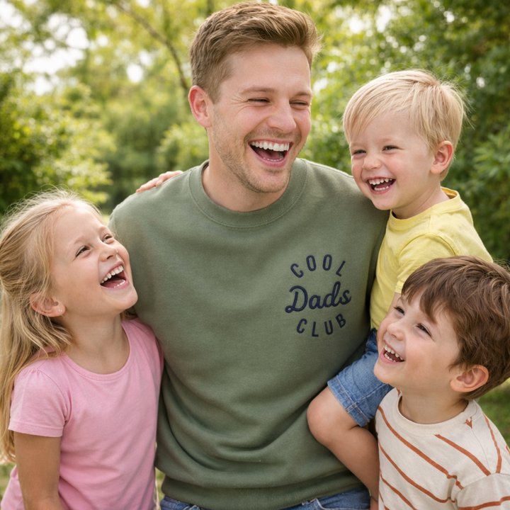 Cool Dad Club sweater | Papa sweater - Vaderdag Caro B Handmade - Signature Collection