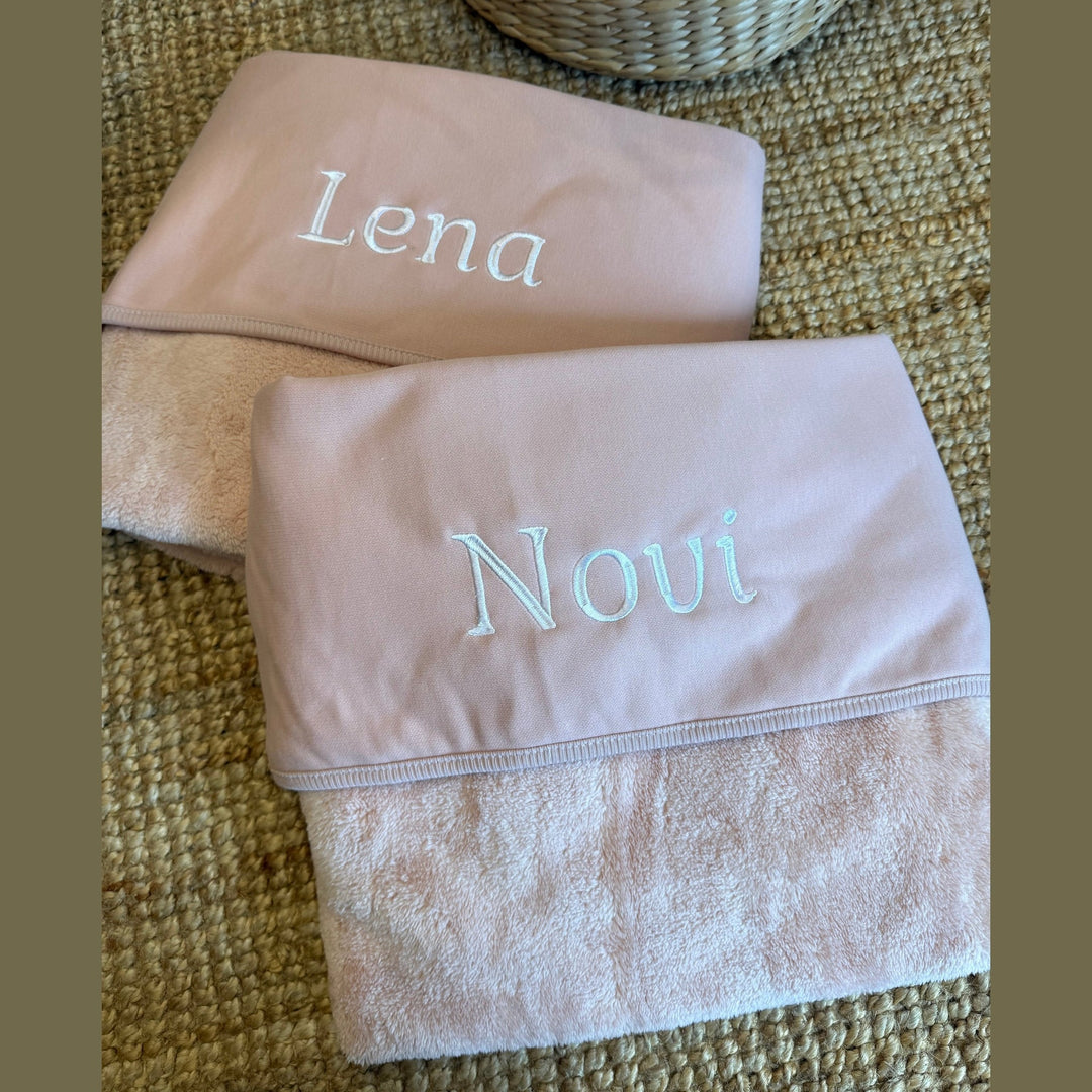 Babydeken Teddy - Gepersonaliseerd met Naam - Borduren Jollein