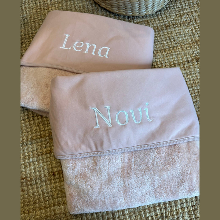 Babydeken Teddy - Gepersonaliseerd met Naam - Borduren Jollein