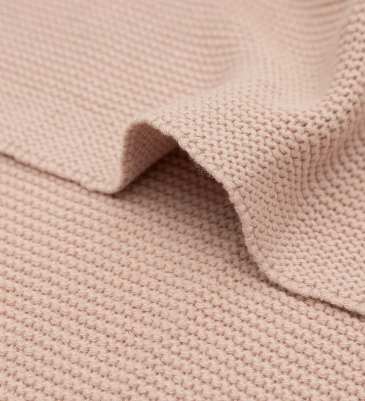 Jollein Babydeken Basic Knit met Naam - Borduren