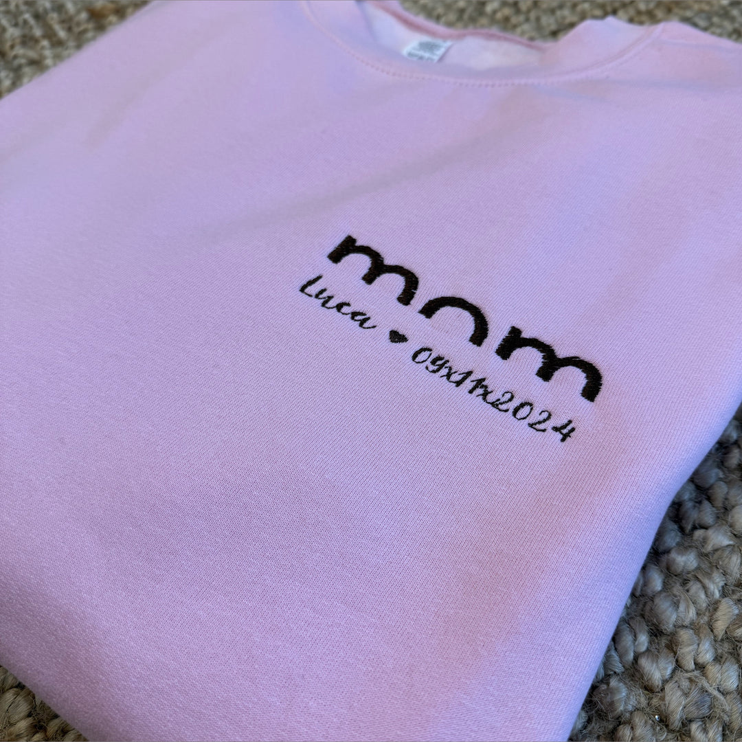 Papa of peter sweater met naam - Caro B Handmade