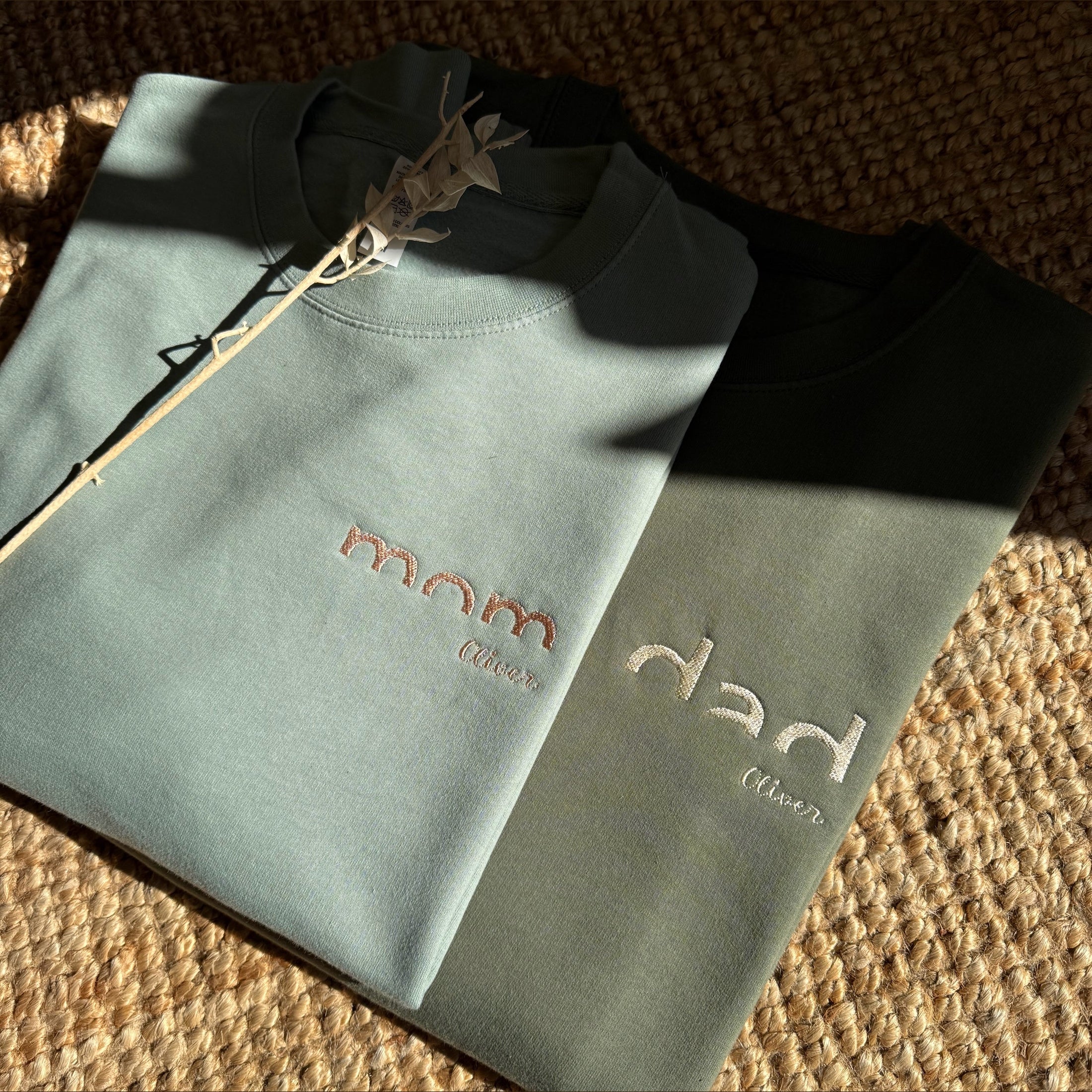 Papa of peter sweater met naam - Caro B Handmade