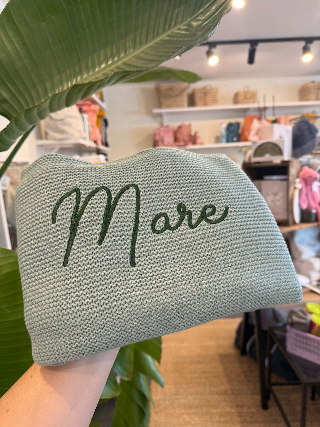 Jollein Babydeken Basic Knit met Naam - Borduren