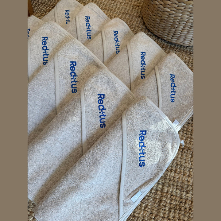 Zakelijk Pakket met bedrijfslogo - 10 badcapes Caro B Handmade - Signature Collection