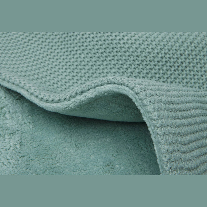 Jollein Deken Basic Knit Fleece met Naam – Gepersonaliseerd Babydeken Jollein