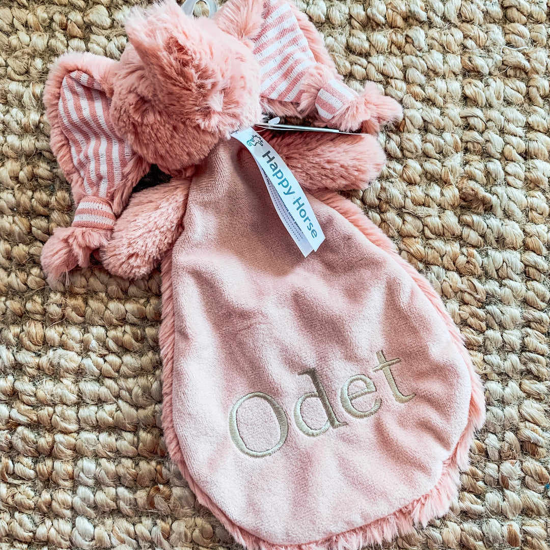 Happy Horse Elephant Tuttle met Naam - Borduren Happy Horse