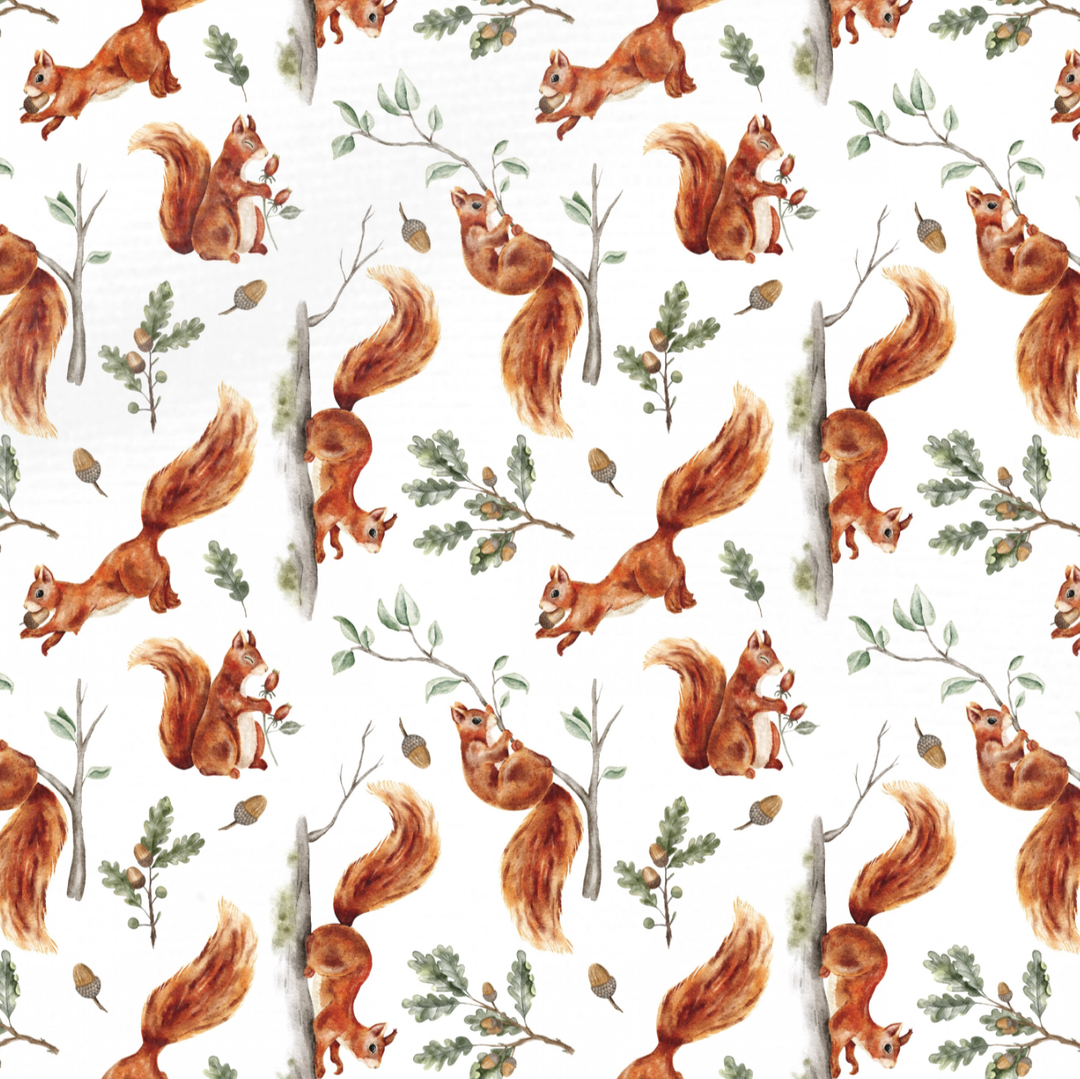 Handgemaakt Babydeken Bosdieren – Exclusieve Stoffen & met Naam Caro B Handmade