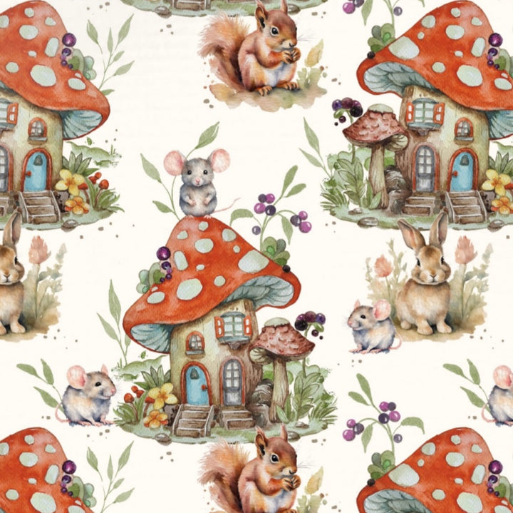 Handgemaakt Babydeken Bosdieren – Exclusieve Stoffen & met Naam Caro B Handmade