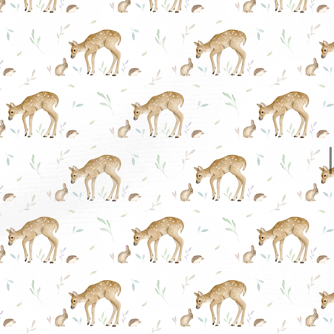 Handgemaakt Babydeken Bosdieren – Exclusieve Stoffen & met Naam Caro B Handmade