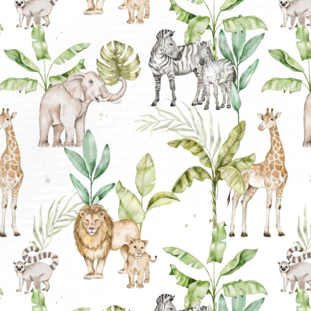 Handgemaakt Babydeken Safari – Exclusieve Stoffen & met Naam Caro B Handmade