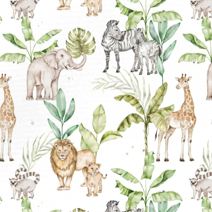 Handgemaakt Babydeken Safari – Exclusieve Stoffen & met Naam Caro B Handmade