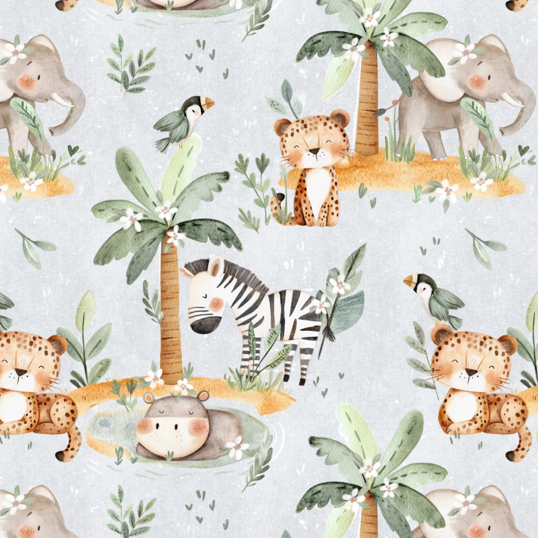 Handgemaakt Babydeken Safari – Exclusieve Stoffen & met Naam Caro B Handmade