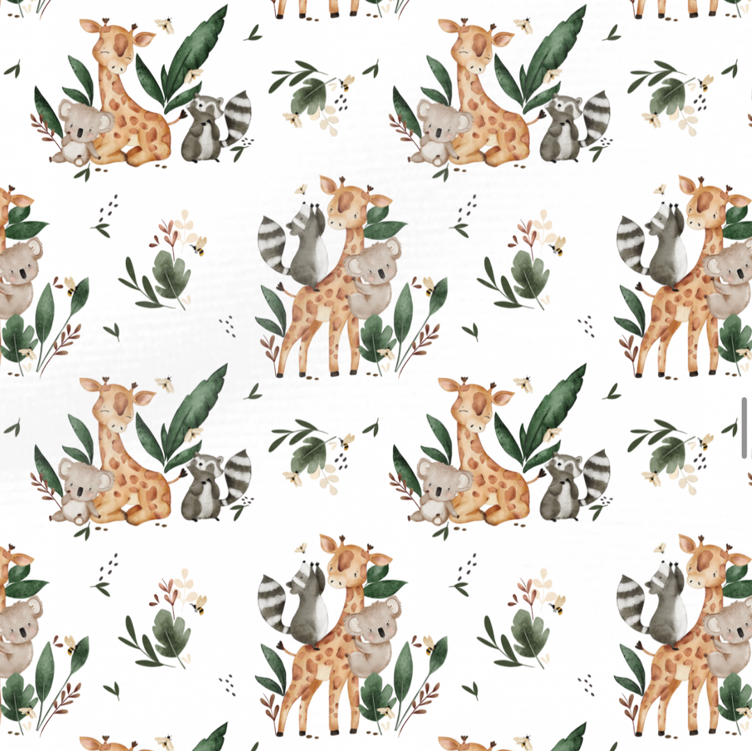 Handgemaakt Babydeken Safari – Exclusieve Stoffen & met Naam Caro B Handmade