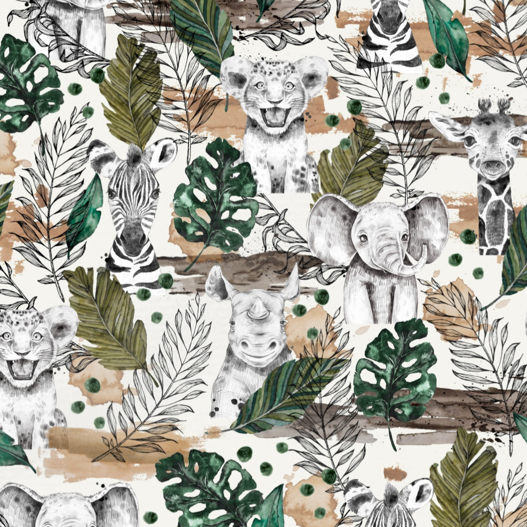 Handgemaakt Babydeken Safari – Exclusieve Stoffen & met Naam Caro B Handmade