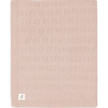 Jollein Babydeken Grain Knit met Naam - Borduren Jollein