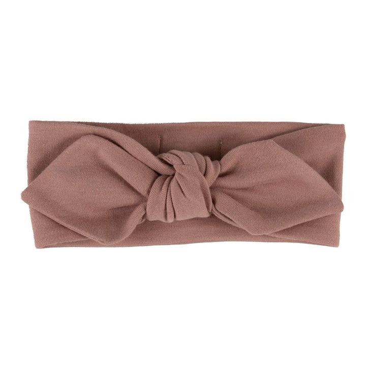 Baby GI Haarband met strik - Haar accessoires - Terracotta - Caro B Handmade