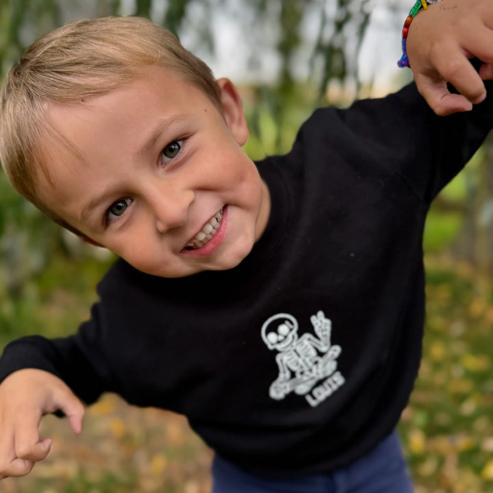 Halloween-spinnen-sweatermetnaam-spook-borduren