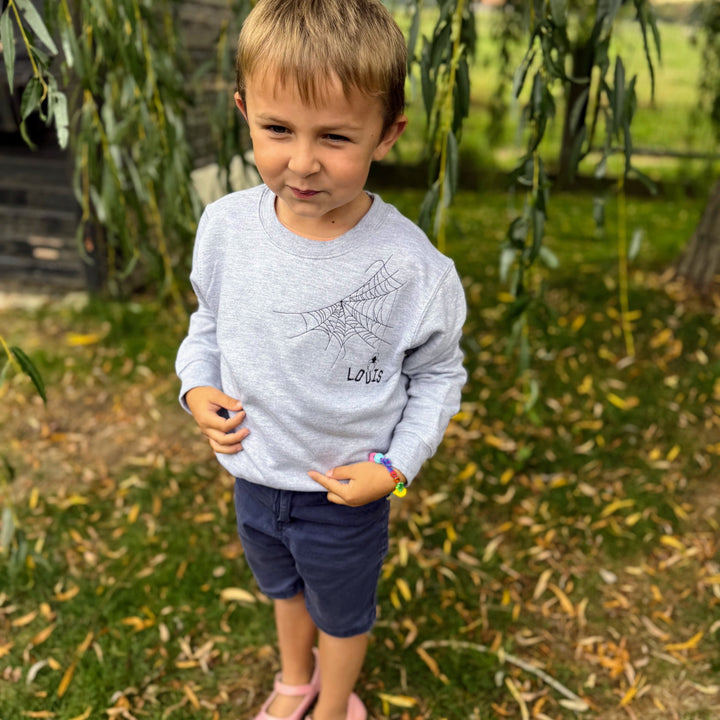 Halloween-spinnen-sweatermetnaam-spook-borduren