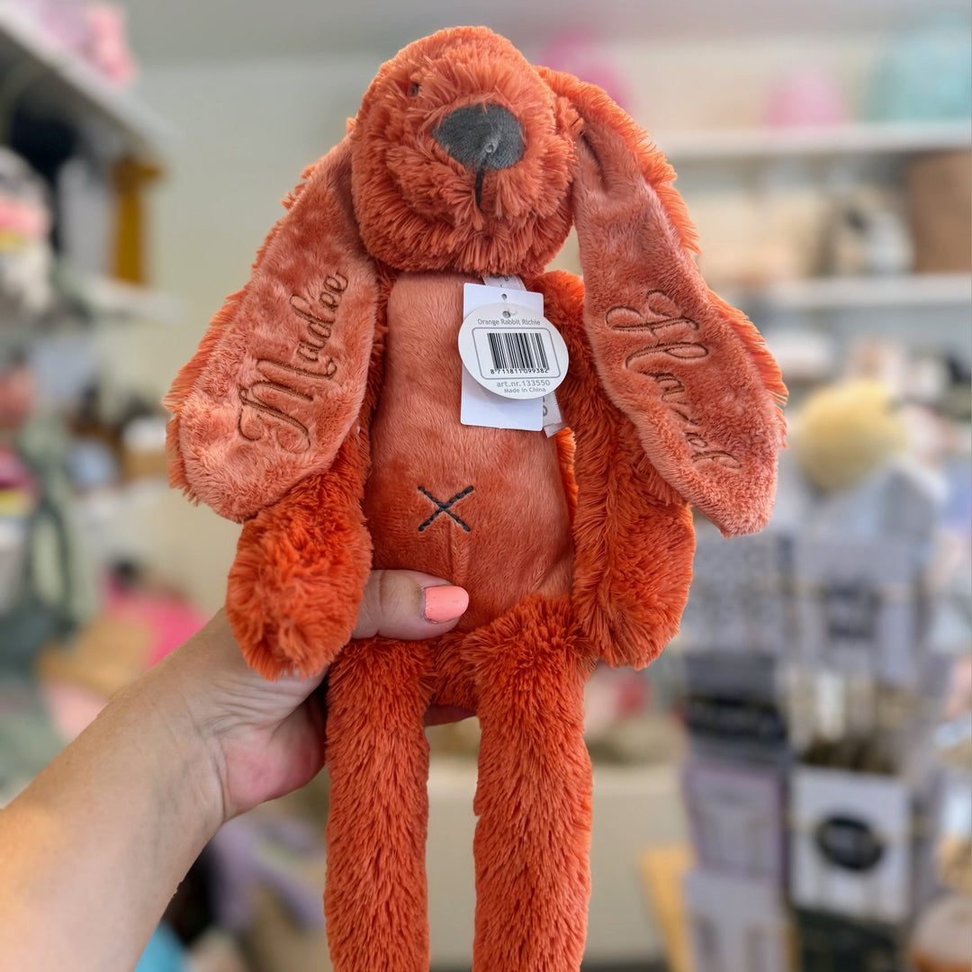 Happy Horse Rabbit Richie met Naam - Borduren Happy Horse