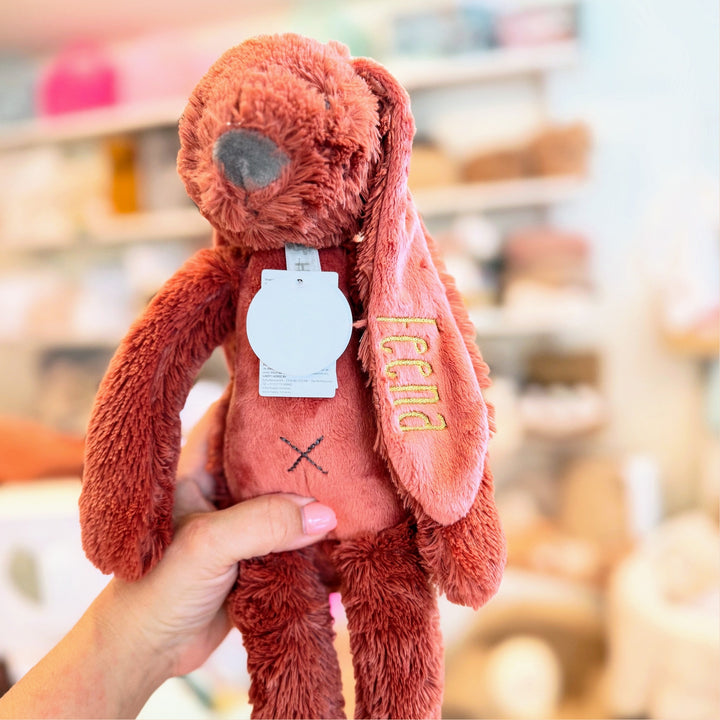 Happy Horse Rabbit Richie met Naam - Borduren Happy Horse