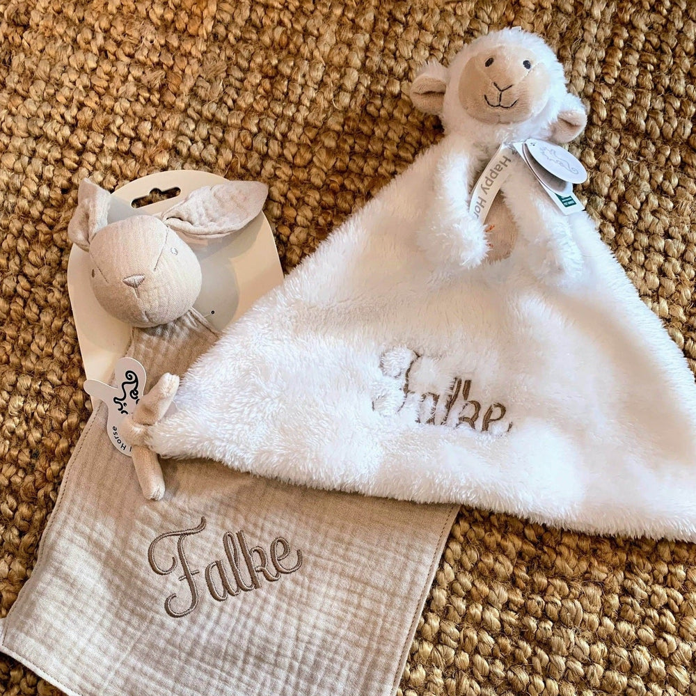 Happy Horse Sheep Sade Tuttle met Naam - Borduren - Caro B Handmade