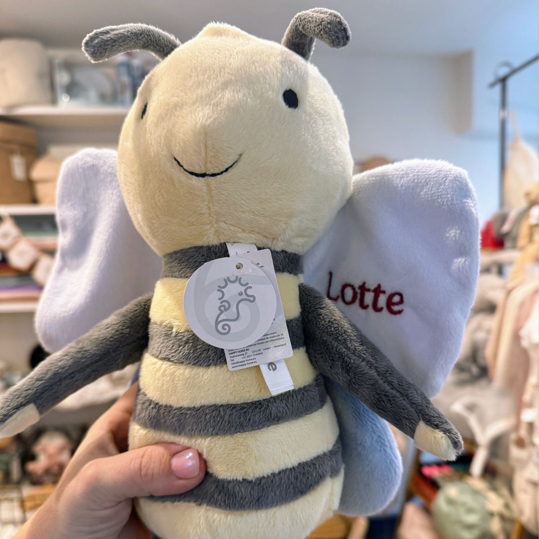 Happy Horse Bee Benja met Naam - Borduren Happy Horse