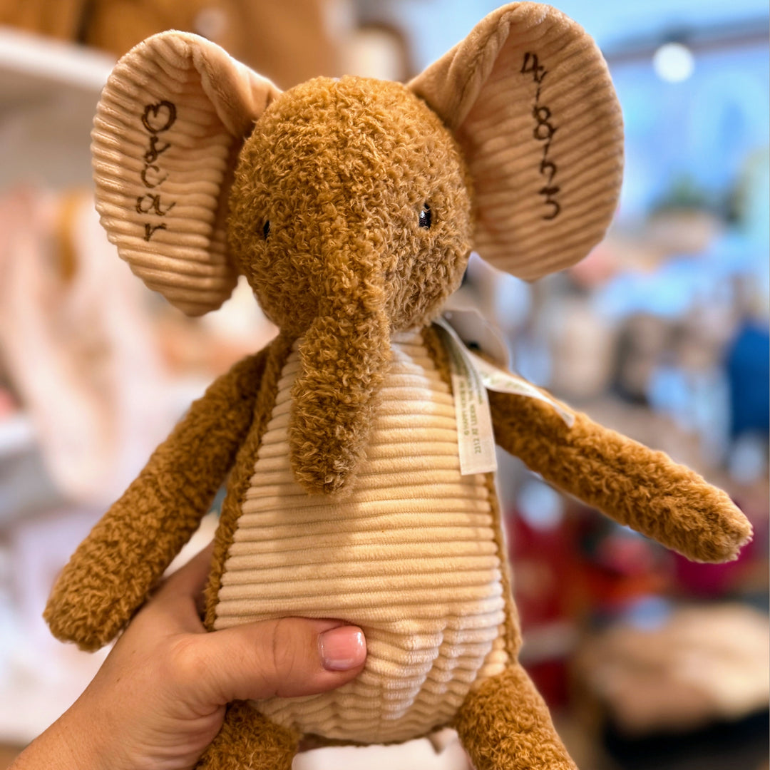 Happy Horse Elephant Elin no. 2 met Naam - Borduren Happy Horse