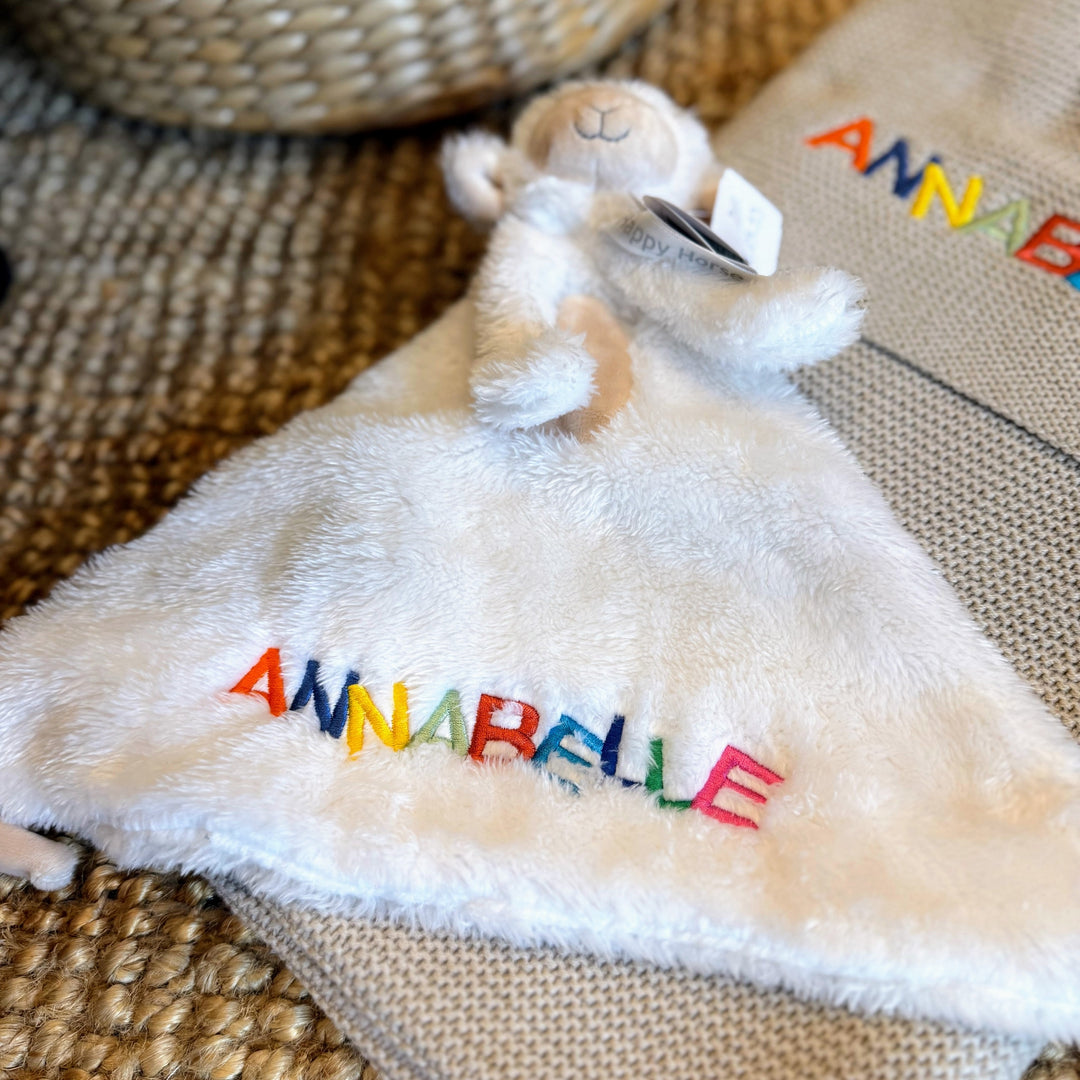 Happy Horse Sheep Sade Tuttle met Naam - Borduren Happy Horse