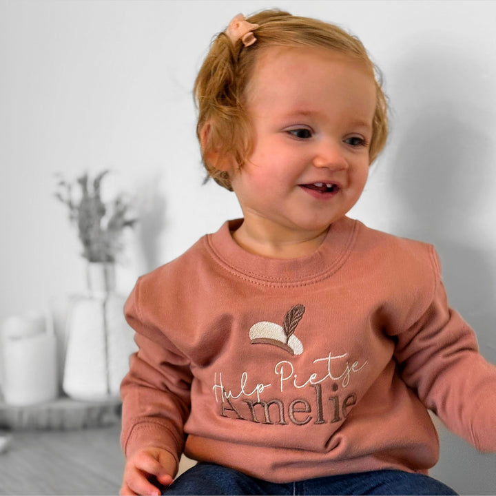 Hulp Pietjes sweater Gepersonaliseerd voor Sinterklaas Caro B Make It Yours