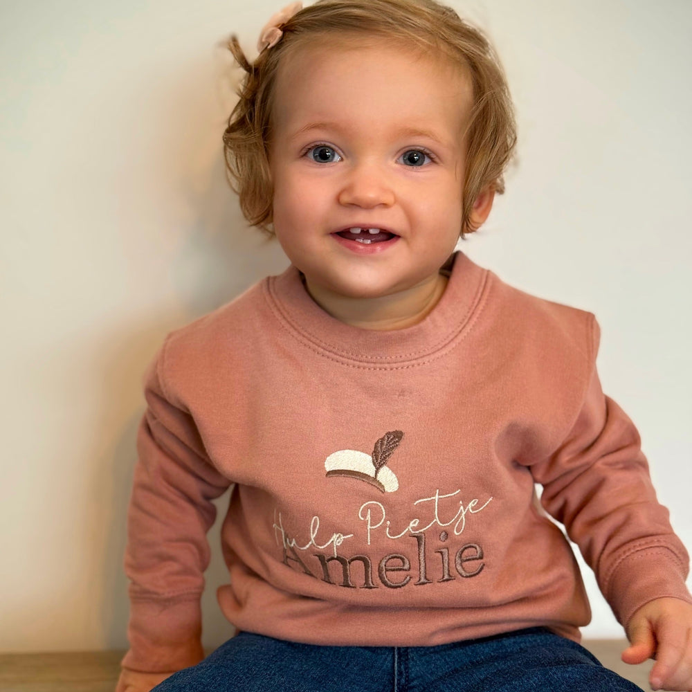 Hulp Pietjes sweater Gepersonaliseerd voor Sinterklaas Caro B Make It Yours