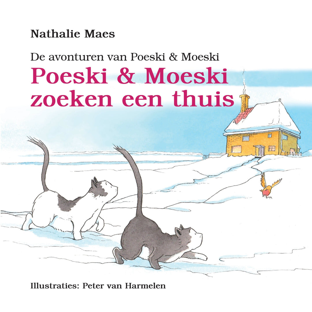 Kinderboek Poeski & Moeski zoeken een thuis Caro B Handmade - Signature Collection