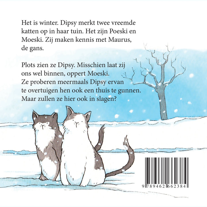 Kinderboek Poeski & Moeski zoeken een thuis Caro B Handmade - Signature Collection
