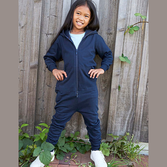 Geborduurde jumpsuit - Kinderen - Gepersonaliseerd Caro B Handmade