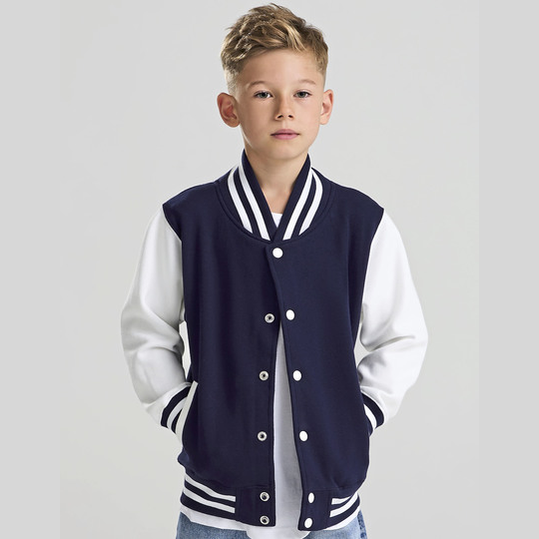 Geborduurde College Sweater - Kids Caro B Handmade