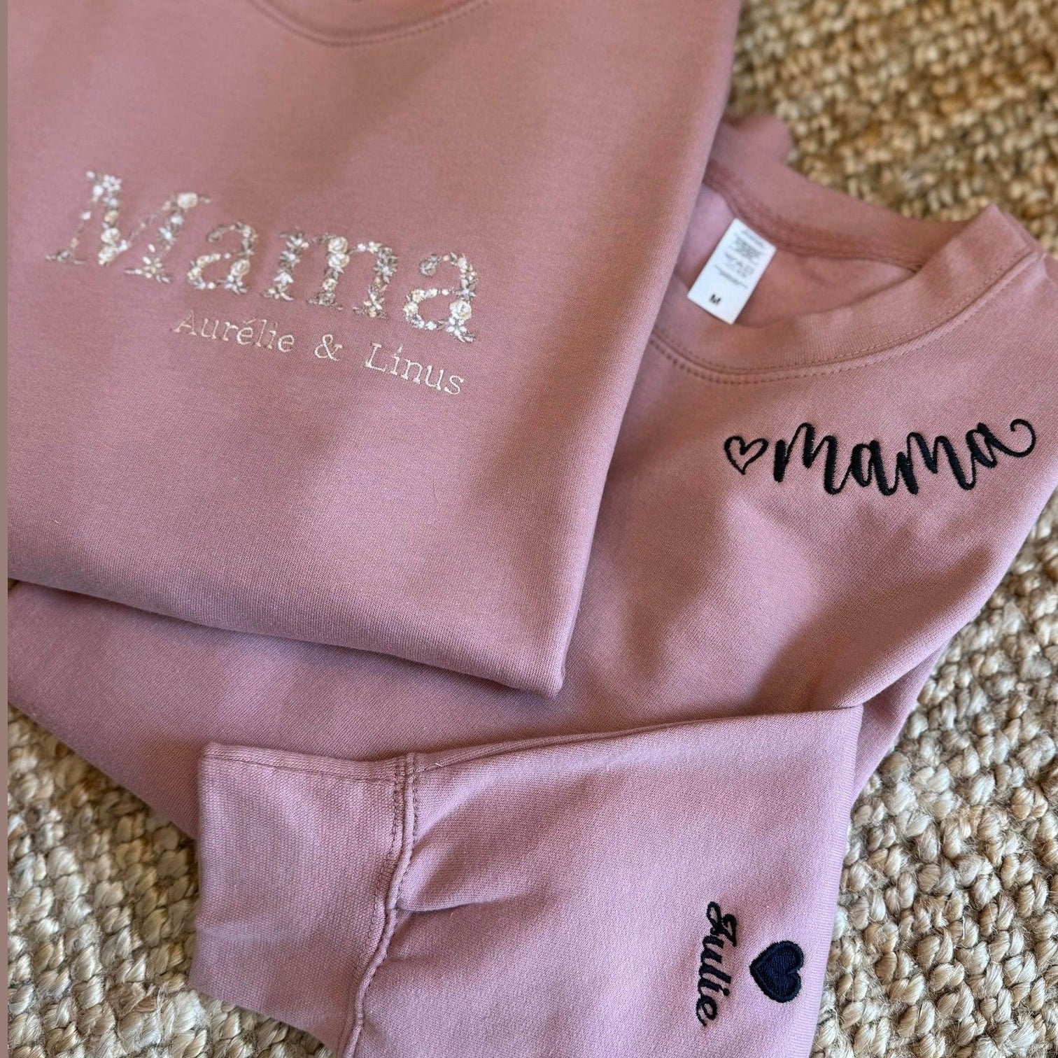 Zeg het met Bloemenletters – De Mooiste Dames Sweater voor Mama - Caro B Handmade