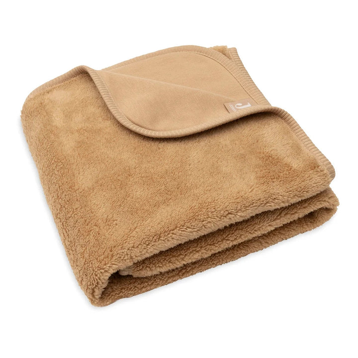 Jollein Babydeken Basic Jersey/Sherpa met Naam - Borduren Jollein