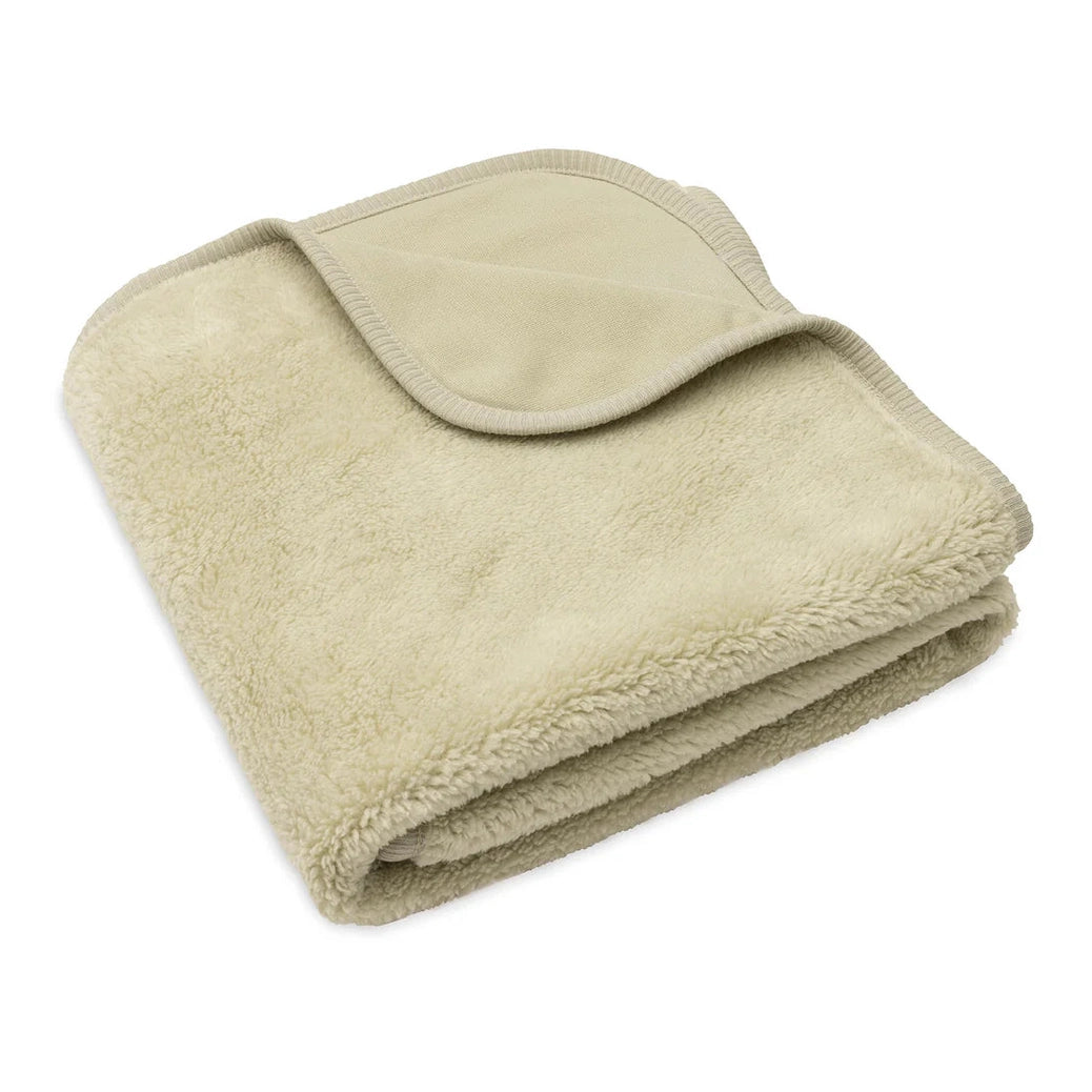 Jollein Babydeken Basic Jersey/Sherpa met Naam - Borduren Jollein