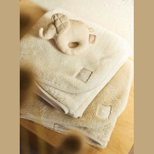 Jollein Babydeken Basic Jersey/Sherpa met Naam - Borduren - Caro B Handmade