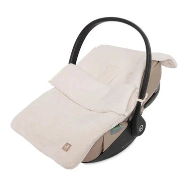 Voetenzak Cloudy Rib Jollein 0+ 3/5 punts gordel - Borduren Jollein