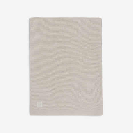 Jollein Babydeken Basic Knit met Naam - Borduren Jollein