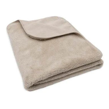 Jollein Babydeken Basic Jersey/Sherpa met Naam - Borduren - Caro B Handmade