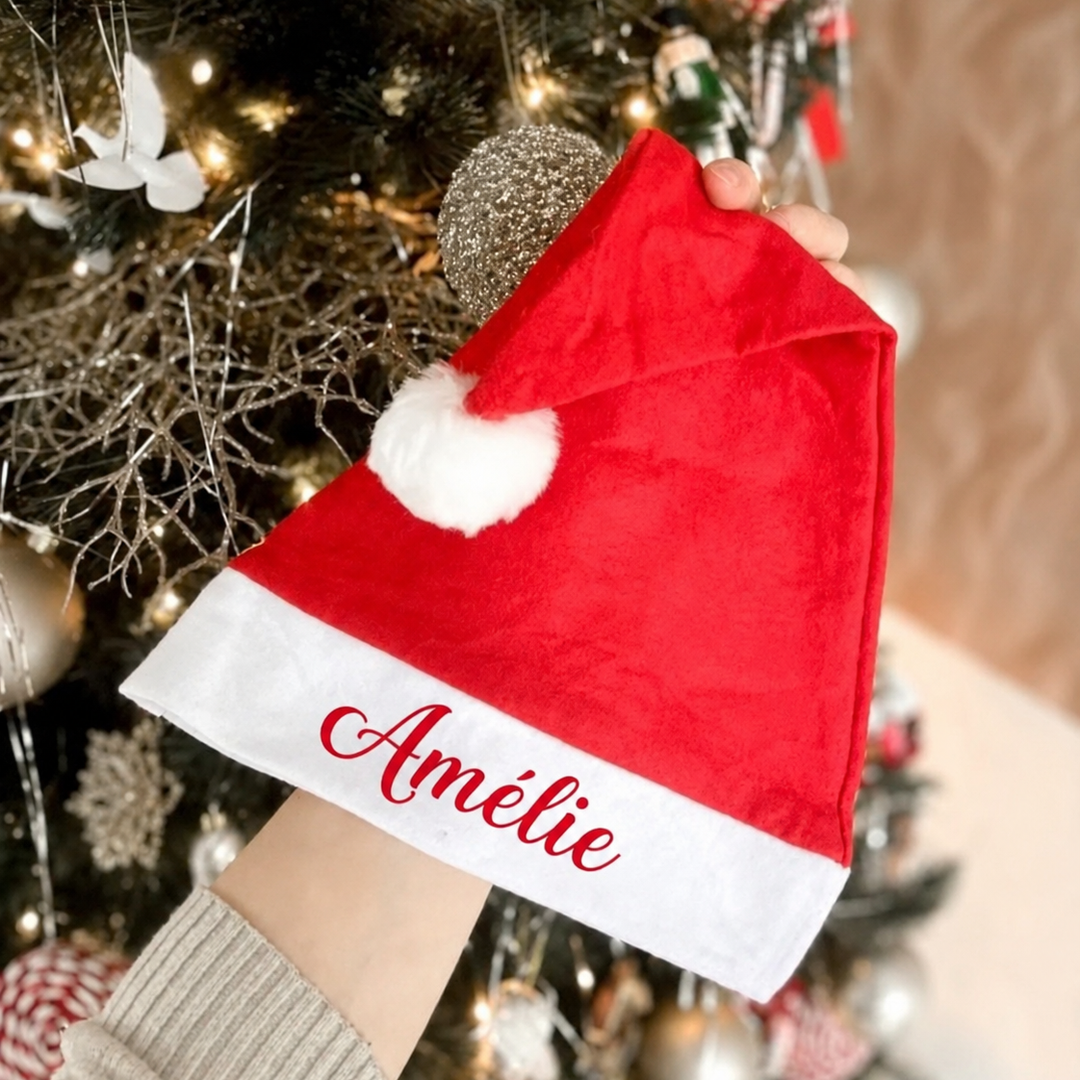 Geborduurde Kerstmuts - Gepersonaliseerd Caro B Handmade - Signature Collection