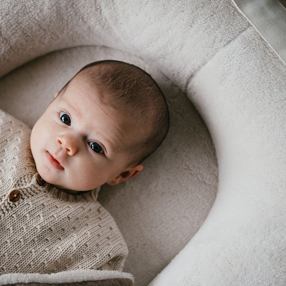 Koeka Babynest Malmo Pebble met Naam - Borduren Koeka