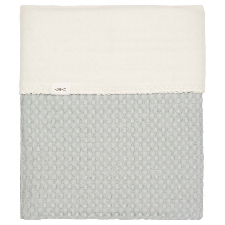 Koeka Babydeken Cotton Fleece Wafel Amsterdam met Naam - Borduren Koeka