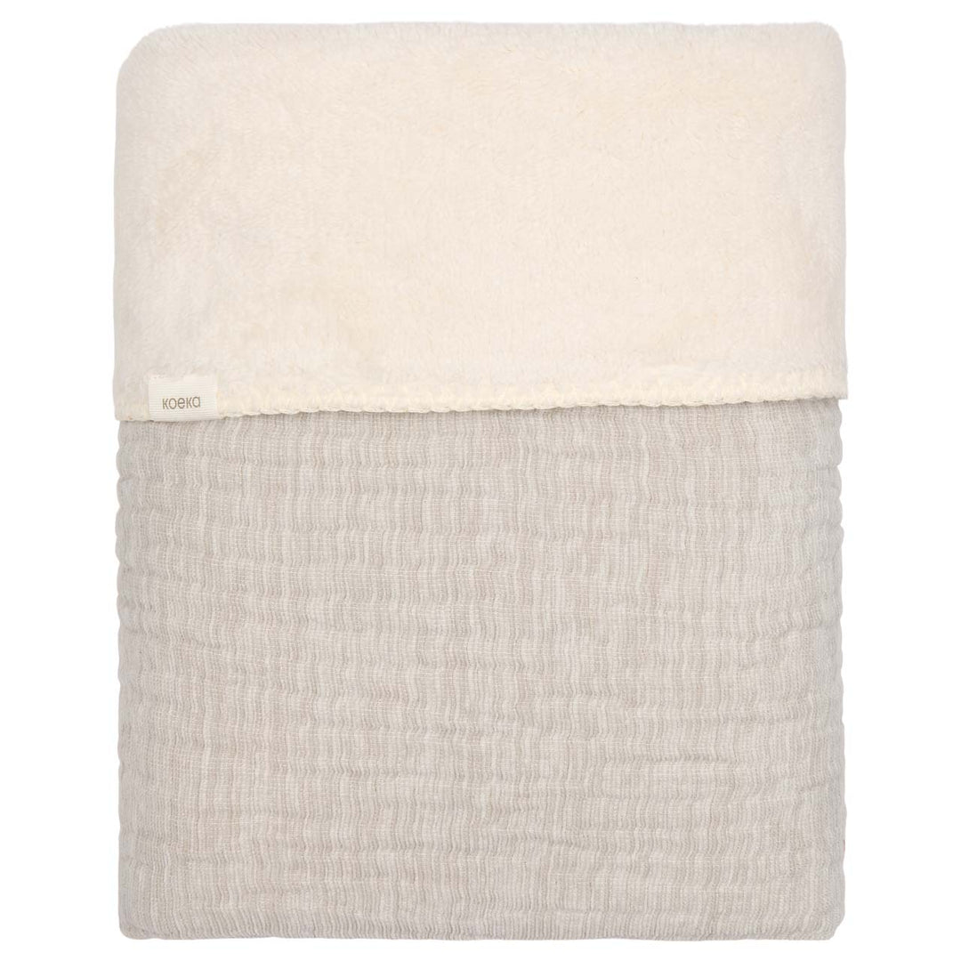 Koeka Babydeken Teddy Rivoli met Naam - Borduren Koeka