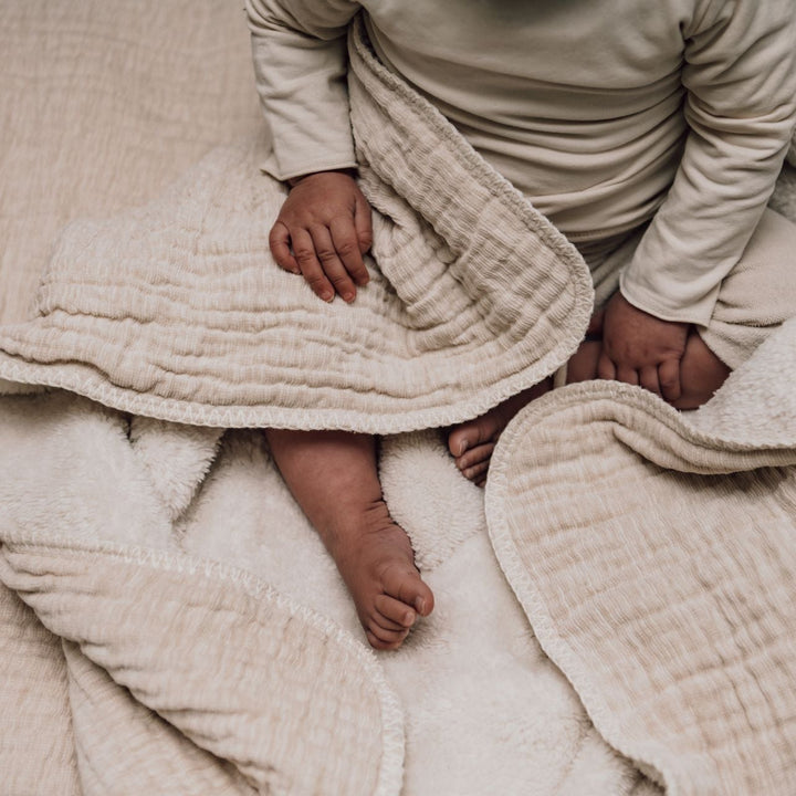 Koeka Babydeken Teddy Rivoli met Naam - Borduren Koeka